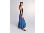 Jupe en denim asymétrique