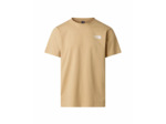 T-shirt Homme M NORTH FACES REGULAR SHORT SLEEVE TEE-G Beige