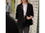 Blazer à double boutonnage en laine
