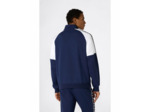 Sweat col zip Homme Bleu