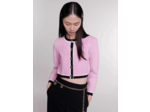 Cardigan court en maille