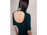 Robe longue en maille