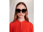 Robe courte satinée smockée
