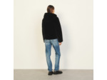Veste à capuche en fausse fourrure