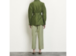 Veste en coton et pressions or