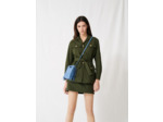 Manteau ceinturé façon saharienne