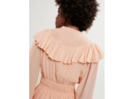 Robe courte à volants