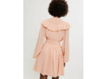 Robe courte à volants