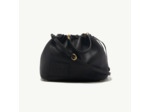 Sac seau en cuir grainé