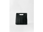 Sac M à franges matelassé