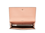 Mia de Lancel - Portefeuille slim rabat - Grand modèle - Rose Sunset