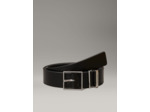 CEINTURE EN CUIR AVEC BOUCLE CARREE