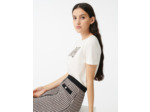 Jupe façon tweed avec lurex