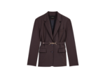 Veste de tailleur à ceinture