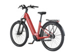 Vélo urbain/trekking électrique E-HORIZON SUV 20 BELT WAVE Rouge Métal