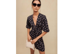 Robe courte à noeud