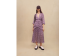 Robe longue imprimé fleuri