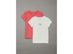 T-SHIRT SLIM MONOLOGO - PACK DE 2