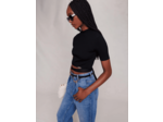 Crop top croisé