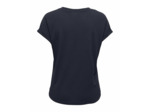 T-shirt Femme ONPFREI LIFE EMBR SS BAT LOOSE JRS TEE Bleu