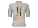 Maillot manches courtes Homme RC PRO Coton Blanc/Orange Brillant