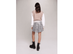 Bomber en laine et maille