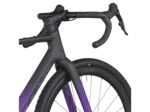 Vélo de gravel ADDICT GRAVEL 20 Noir Carbone/Violet Indigo