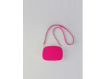 Camera-bag en velours matelassé