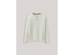 T-SHIRT  HENLEY WAFLE
