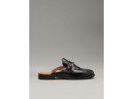 MOCASSINS EN CUIR À TALON MULE
