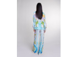 Chemise satinée imprimée