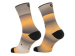 Chaussettes Unisexe GRADIENT STRIPES CREW Beige/Orange
