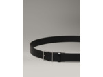 CEINTURE EN CUIR MINIMALISTE AVEC BOUCLE CARREE