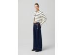 Pantalon large à ourlets