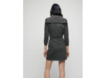 Robe en laine et coton col marin