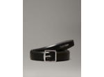 CEINTURE EN CUIR MINCE AVEC BOUCLE CARREE