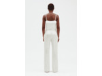 Pantalon à sequins blanc