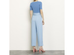 Pantalon large avec ceinture