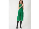 Robe en matière fantaisie