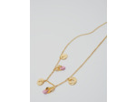 Collier chaîne à pendentifs
