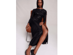 Robe longue pailletée