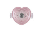 Cocotte coeur 20cm en fonte émaillée shell Pink