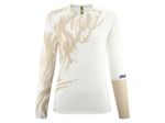 Maillot manches longues Femme DEEMAX ENDURO Poivre Blanc