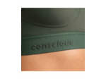 BRASSIERE TOP STRAP CONSCIOUS Vert