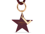 Stars de Lancel - Porte-clés chaine étoile - Cassis