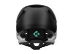 Casque VTT intégral Unisexe CAGE KINETICORE Blanc/Noir Mat
