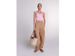 Crop top en tweed