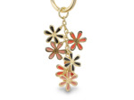 Breloques de Lancel - Porte-clés charms fleurs