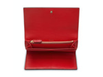 Pia de Lancel - Portefeuille continental dépliant - Rouge Lancel