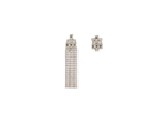 Boucles d'oreilles strass cascade